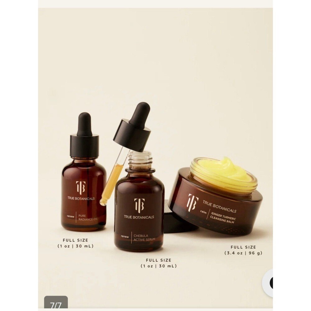True Botanicals “3 Steps to Glowing Skin”  Glowy Skin Reset NIB NEW - Picture 2 of 7